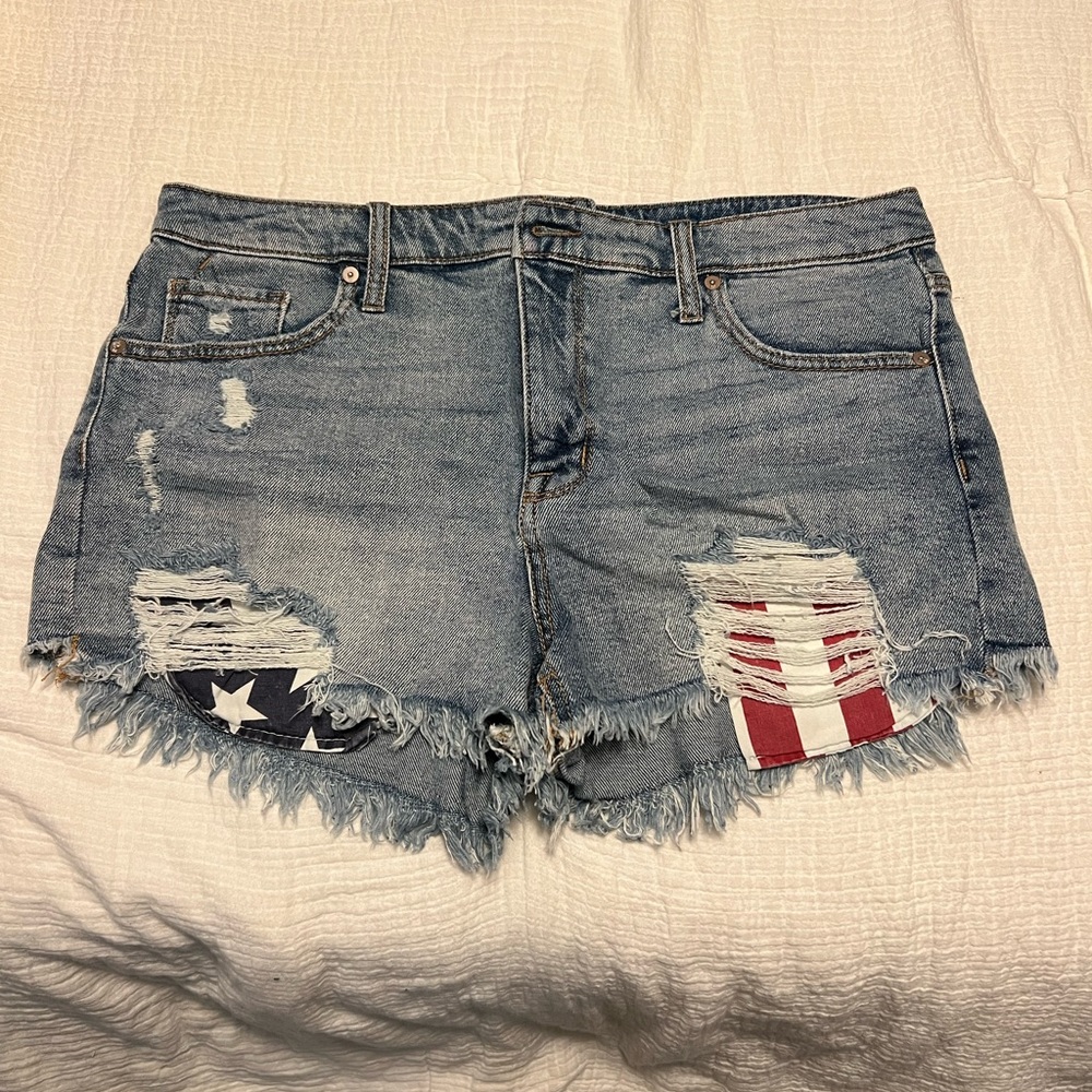 Jean shorts NWOT